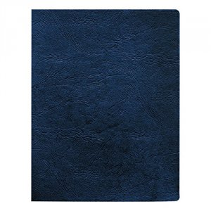 Fellowes 52136 Binding Covers Expressions Grain Navy 20