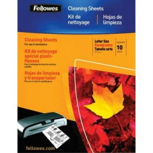Fellowes 5320603 Laminator Cleaning Sheets 10pk,dds Must Be Ordered In