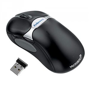 Fellowes 98912 Microban 5-button Cordless Optical Mouse. 5 Programmabl