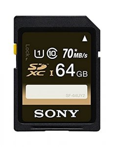 Sony SONSF64UY 64gb Sdhc Uhs-1