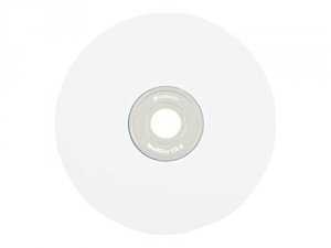 Verbatim 94737 Medidisc Cd-r 700mb 52x White Inkjet Printable With Bra