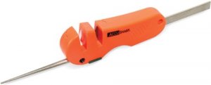 Accusharp 028C 4-in-1 Knife And Tool Sharpener  Blaze Orange