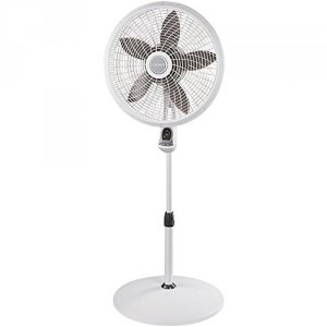 Lasko 046013436757 1885 18.0-inch Adjustable Cyclone Pedestal Fan With