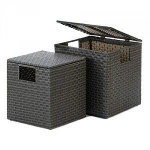 Accent 10018734 Monterey Wicker Storage Trunks