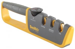 Smiths S-50264 Adjustable Manual Knife Sharpener Gray-yellow