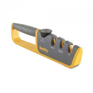 Smiths S-50264 Adjustable Manual Knife Sharpener Gray-yellow