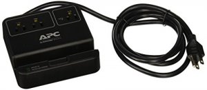 Apc P3U3B Apc(r)  3-outlet Surgearrest(r) Surge Protector With 3 Usb P