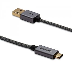 Verbatim 99675 - Usb Cable - Usb-c (m) To Usb (m) - 4 Ft - Black