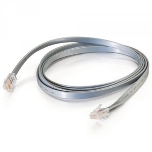 C2g 02978 7-foot Rj-45 Crossover Cable - Stranded Silver