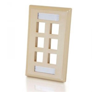 C2g 03714 Premise Plus Multimedia Keystone Wall Plate