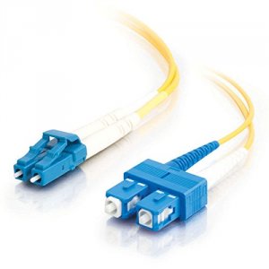 C2g 08356 8m Lc-sc 9125 Duplex Single Mode Os2 Fiber Cable