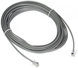 C2g 09599 Rj-12 Phone Cable - 14 Ft - Silver Connector