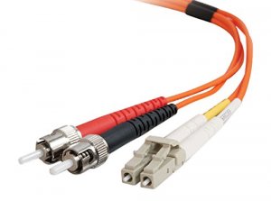 C2g 11228 Lc-st 62.5125 Om1 Duplex Multimode Fiber Optic Cable (taa Co