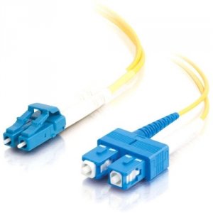 C2g 14416 2m Lc-sc 9125 Os1 Duplex Single-mode Pvc Fiber Optic Cable (