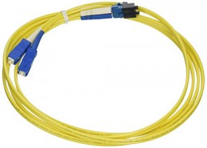 C2g 14416 2m Lc-sc 9125 Os1 Duplex Single-mode Pvc Fiber Optic Cable (