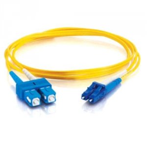 C2g 14426 20m Lc-sc 9125 Os1 Duplex Single-mode Pvc Fiber Optic Cable 