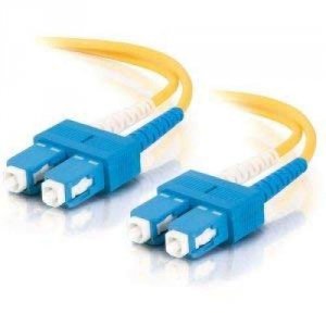 C2g 14461 2m Sc-sc 9125 Os1 Duplex Single-mode Pvc Fiber Optic Cable (