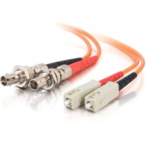 C2g 17602 Om1 Multimode St Female To Sc Male Fiber Adapter Cable