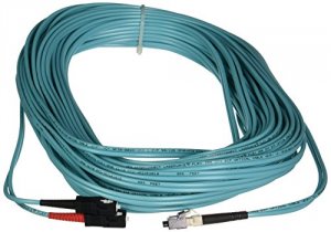 C2g 21626 20m Lc-sc 10gb 50125 Om3 Duplex Multimode Pvc Fiber Optic Ca