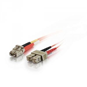 C2g 33014 1m Lc-sc 50125 Duplex Multimode Om2 Fiber Cable