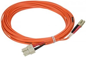 C2g 33023 10m Lc-sc 50125 Om2 Duplex Multimode Pvc Fiber Optic Cable