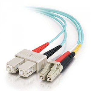 C2g 33052 2m Lc-sc 10gb 50125 Duplex Multimode Om3 Fiber Cable