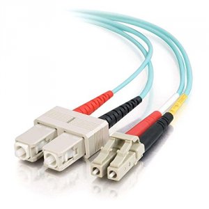 C2g 33053 3m Lc-sc 10gb 50125 Duplex Multimode Om3 Fiber Cable