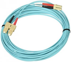 C2g 36260 10m Lc-sc 10gb 50125 Om3 Duplex Multimode Fiber Optic Cable