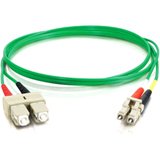 C2g 37353 5m Lc-sc 50125 Om2 Duplex Multimode Pvc Fiber Optic Cable