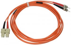 C2g 37417 3m Sc-st 50125 Om2 Duplex Multimode Pvc Fiber Optic Cable