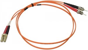 C2g 37945 Lc-st 62.5125 Om1 Duplex Multimode Fiber Optic Cable (plenum