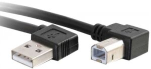 C2g 28112 Right Angle Usb 2.0 Ab Cable