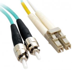 Addonics ADD-ST-LC-3M5OM4 Addon 3m Lc To St Om4 Aqua Patch Cable