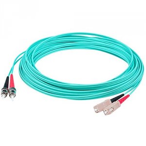 Addonics ADD-ST-SC-5M5OM4 Addon 5m Sc To St Om4 Aqua Patch Cable