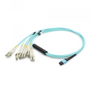 Addonics ADD-MPO-6LC5M5OM3 5m Om3 Mpo To Lc Fiber Patch Cable - 12 Str