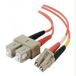 C2g 11042 1m Lc-sc 50125 Om2 Duplex Multimode Fiber Optic Cable (taa C