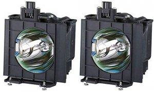 Battery ET-LAD40W-BTI Replacement Projector Lamp (twin-pack) For Panas