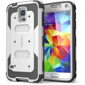 I-blason S5-ARMOR-WHITE Armorbox Dual Layer Hybrid Full-body Protectiv