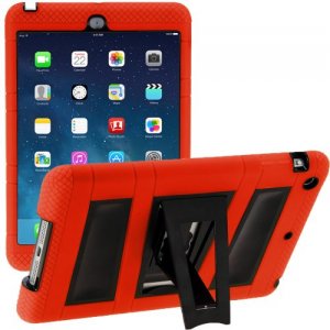 I-blason MINI2-ABH-RED/B Armorbox 2 Layer Tough Case With Kick Stand