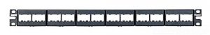 Panduit CPP24WBLY Mini-com Modular Faceplate Patch Panels