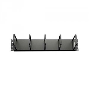 C2g 14594 2u Horizontal Cable Management Panel With 5 D-rings