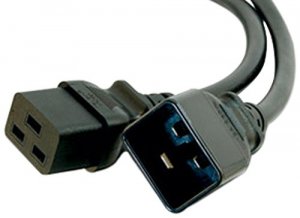 C2g 10345 4ft 14awg 250 Volt Power Cord (iec C14 To Iec320 C19)