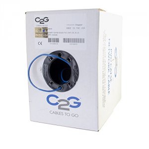 C2g 56003 Cat5e Bulk Unshielded (utp) Network Cable With Solid Conduct