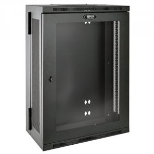 Tripp SRW18US13G 18u Wall Mount Rack Enclosure Hinged 13 Depth W Acryl