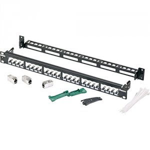 Panduit CP24WSBBK6TGBL Patch Panel Kit