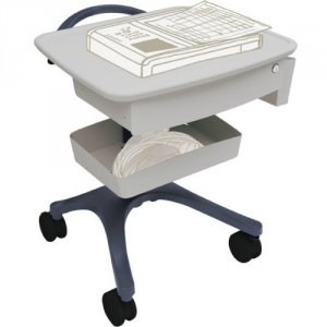 Ergotron BZD03CG/CG4 Zido Ekg Cart Package