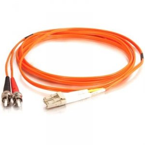 C2g 11058 5m Lc-st 50125 Om2 Duplex Multimode Fiber Optic Cable (taa C