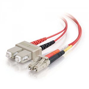 C2g 37556 Lc-sc 62.5125 Om1 Duplex Multimode Fiber Optic Cable (plenum