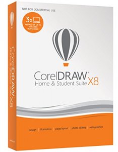 Corel CDHSX8ENMBAM Draw Home  Student Suite X8