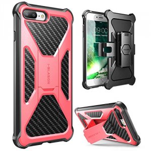 I-blason IP7P-TRANS-PNK Transformer Slim Hard Shell Holster Case